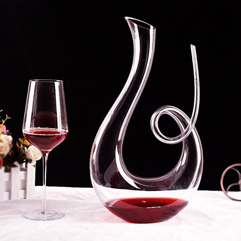 Decanter Aerator Set - Decanter per vino rosso cigno Decanter
