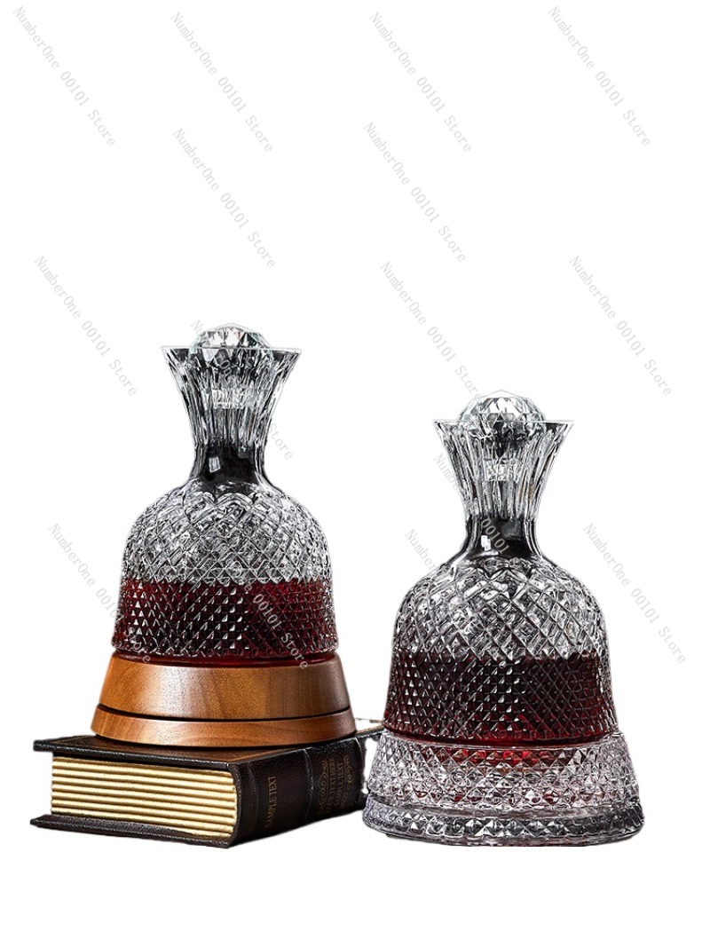Decanter Aerator Set - Decanter per vino rotante di lusso
