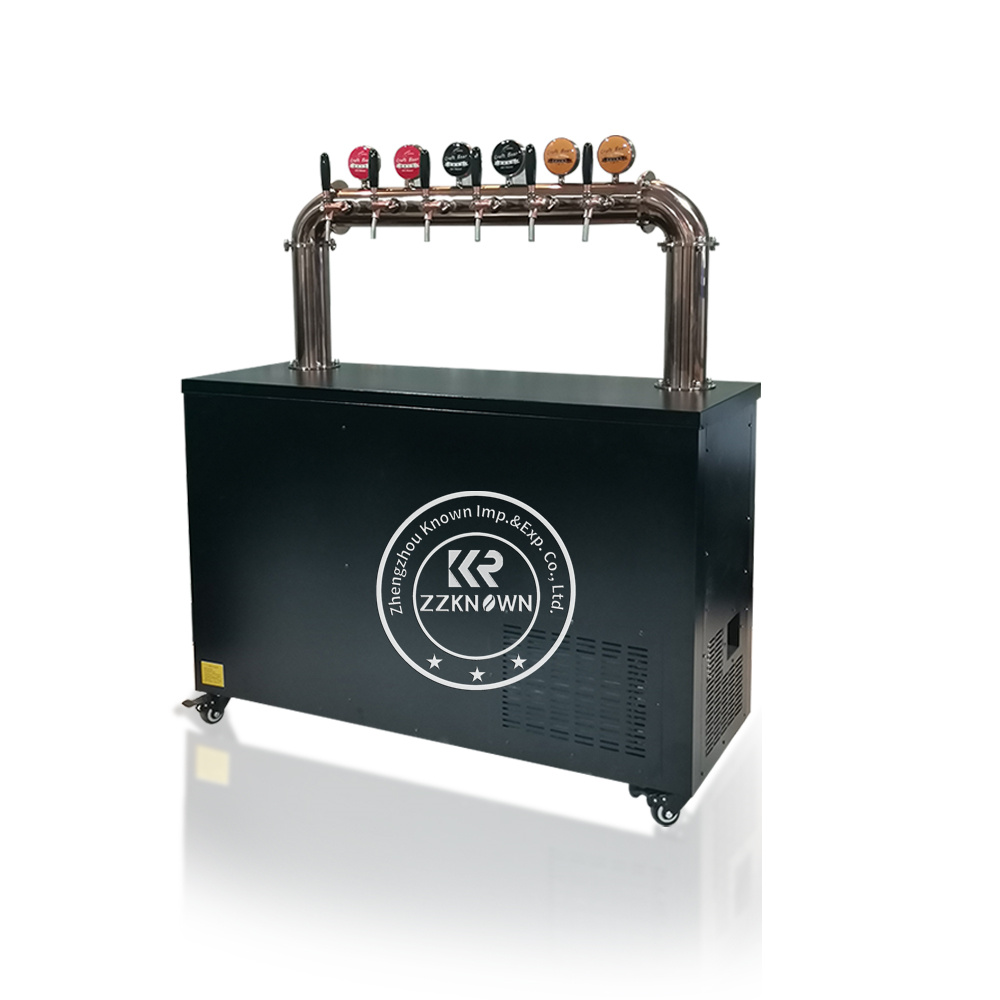 Craft Beer & Wine U- - Dispenser Birra Refrigerato Nero con Rubinetto
