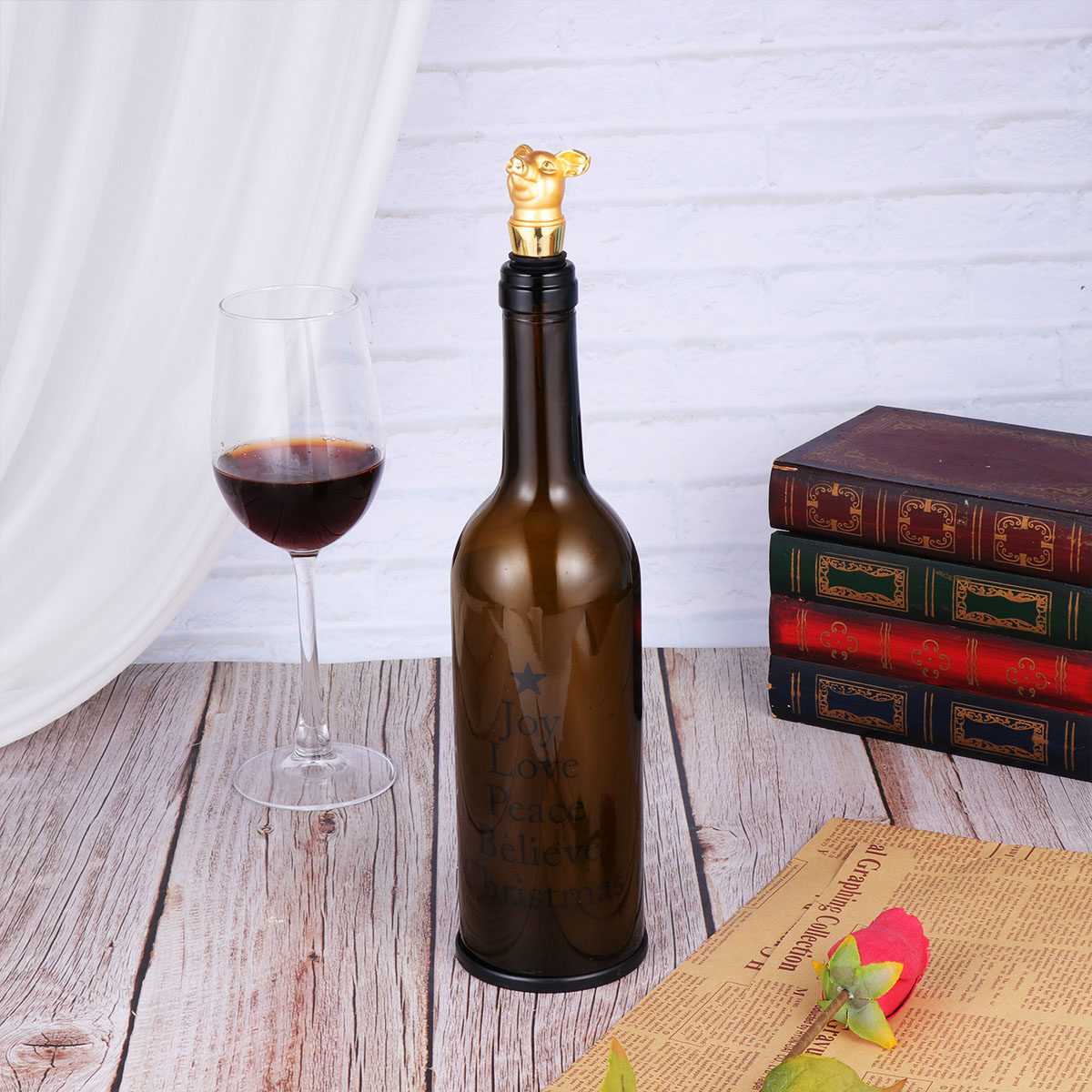 Wine Beer Restaurant - 1 Pezzo Tappo Creativo a Forma