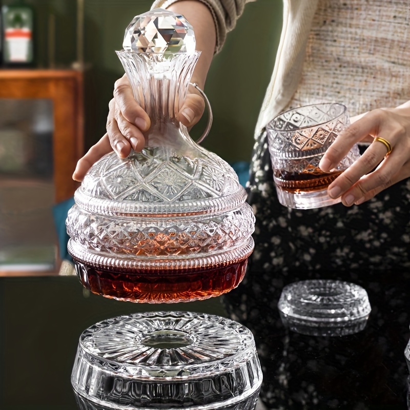 Decanter Aerator Set - Decanter per vino in cristallo Elegante