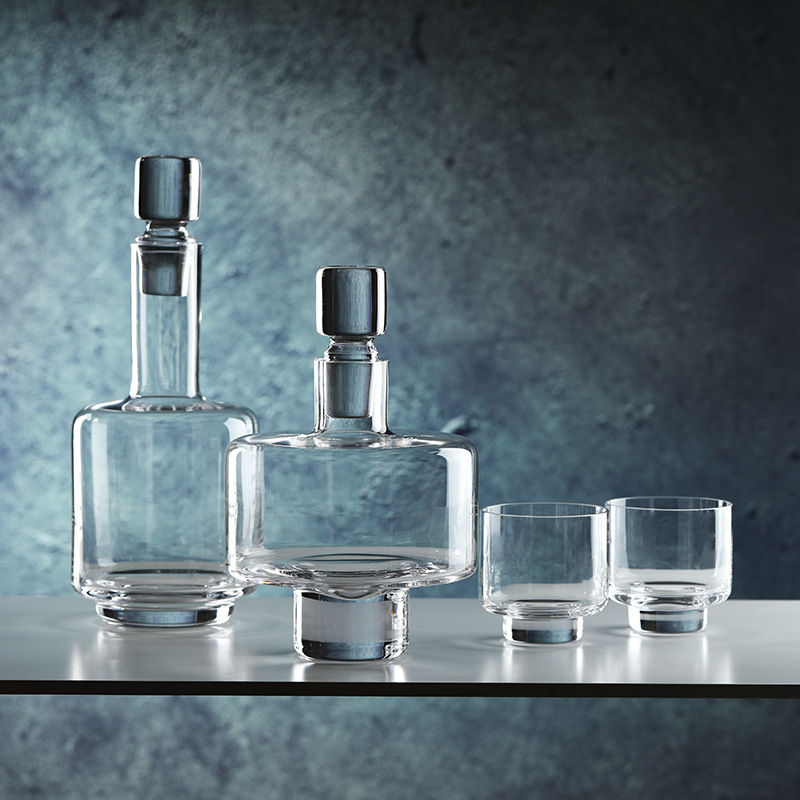 Decanter Aerator Set - Set Moderno Minimalista per Liquori con