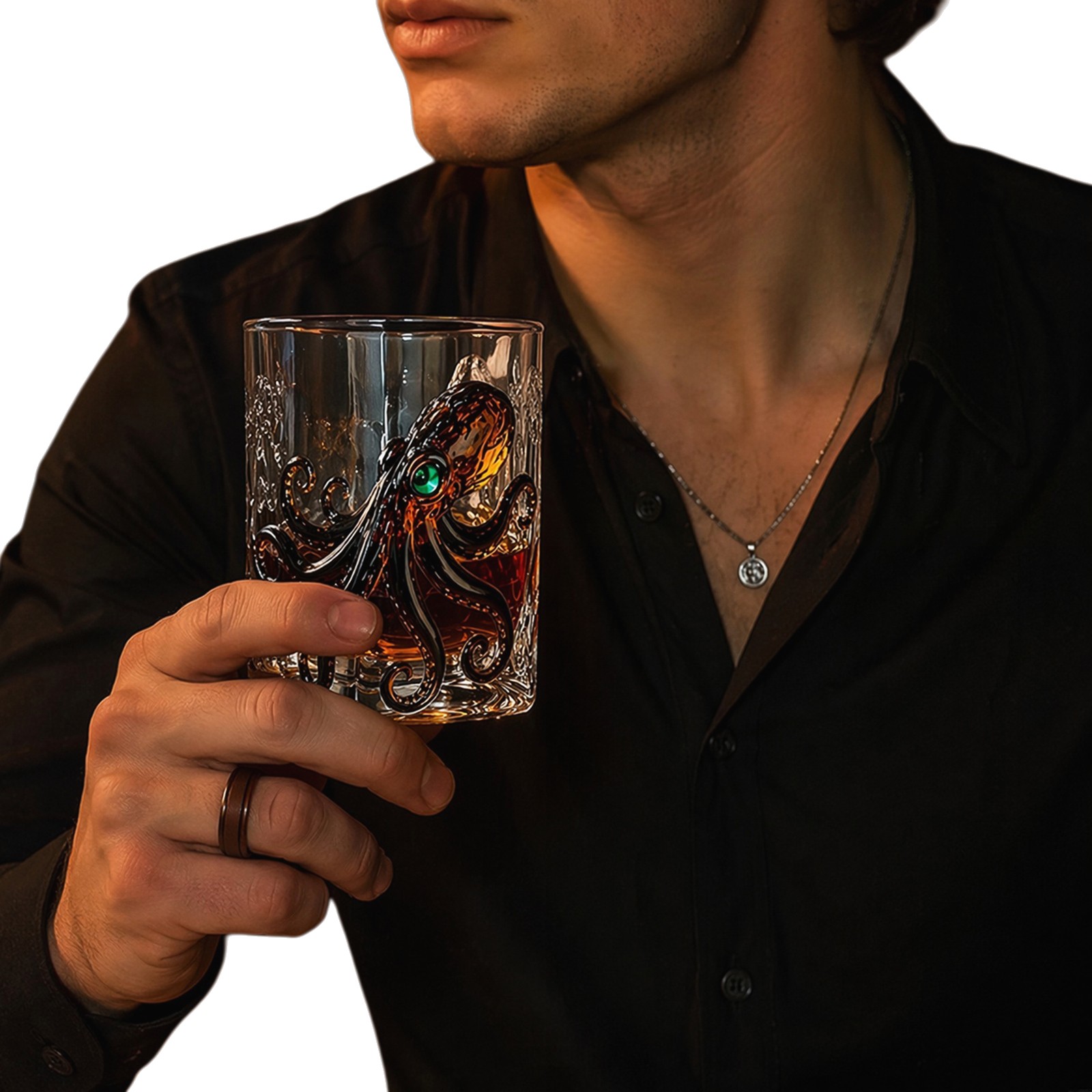 Wine Beer Rum - Bicchiere da Whisky e Vino, Regalo