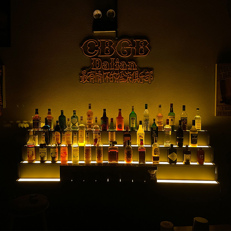 Wine Beer Restaurant - Vetrina per vini a parete, Cantinetta,