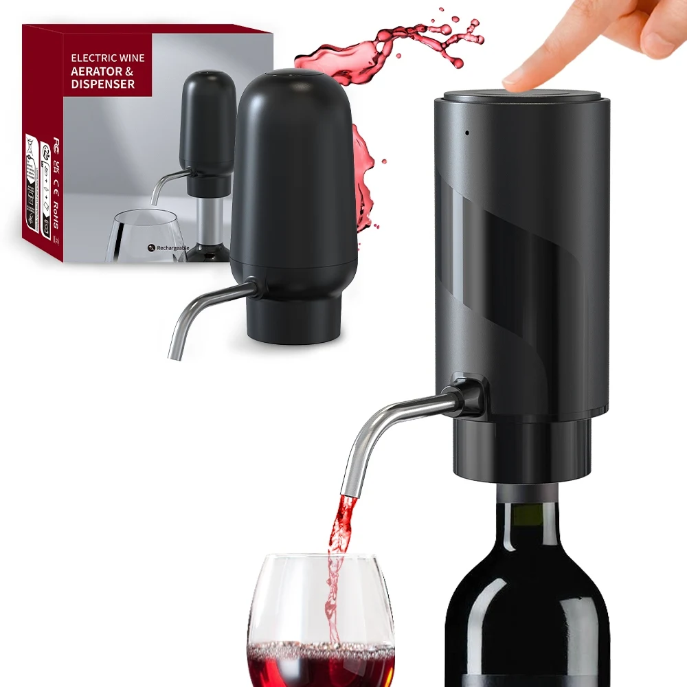 Distributore automatico di aer - Decanter Aerator Set recensione e prezzo