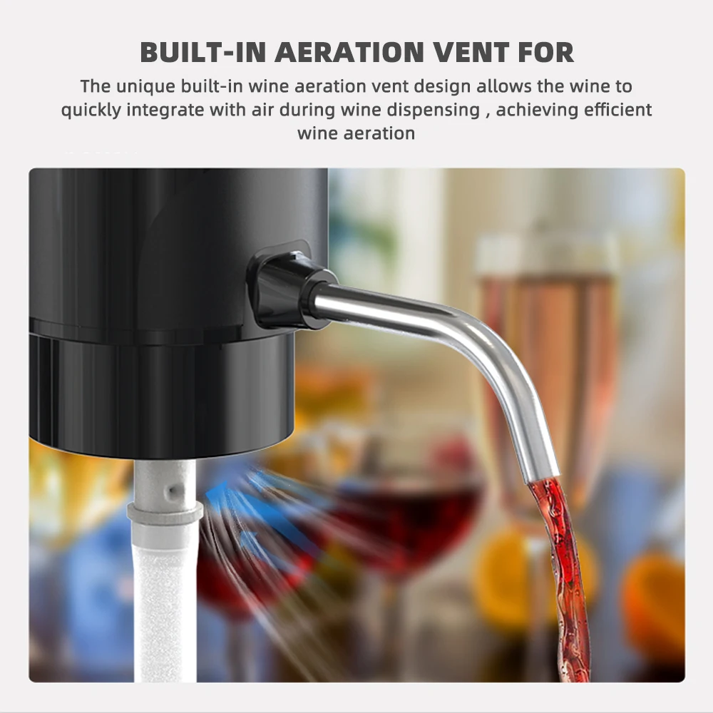 Distributore automatico di aer - Decanter Aerator Set recensione e prezzo