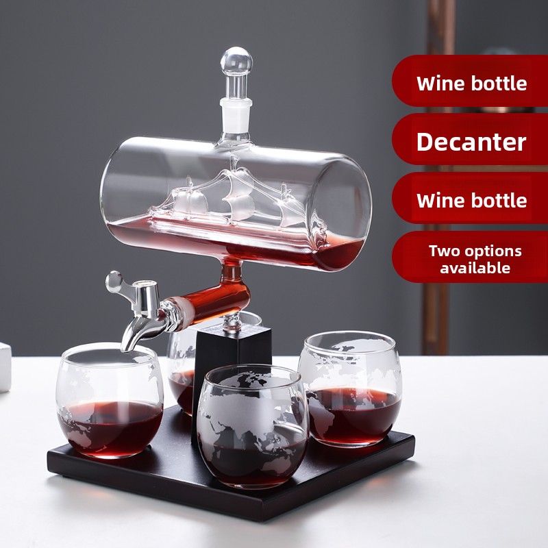 Decanter per vino in vetro tem - Decanter Aerator Set recensione e prezzo