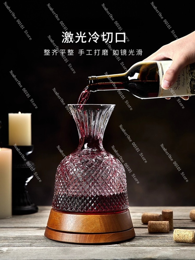 Decanter per vino rotante di l - Decanter Aerator Set recensione e prezzo