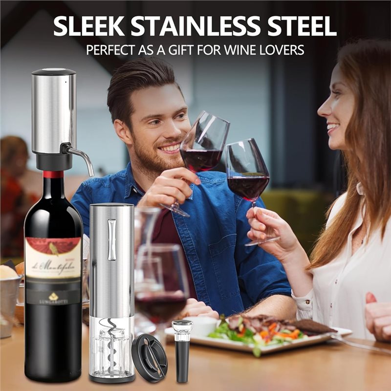 NOVITÀ! A61I Aeratore e Apribo - Decanter Aerator Set recensione e prezzo