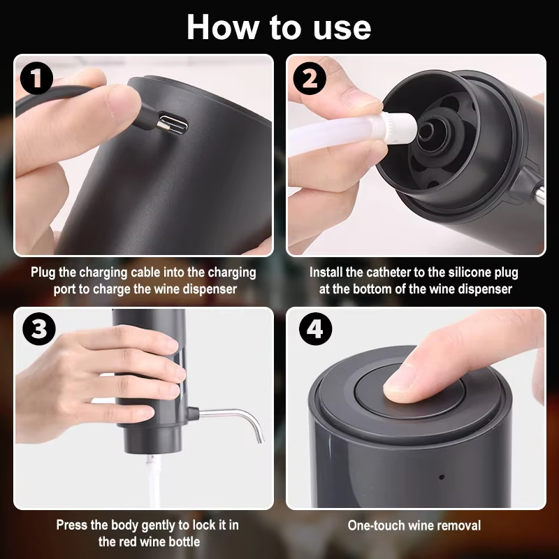 Aeratore per vino elettrico in - Decanter Aerator Set recensione e prezzo